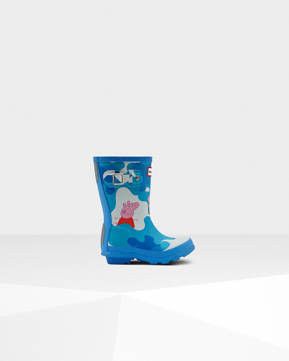 Botas De Agua Original Little Peppa Pig Hunter Niños - Azules - 983165JVD